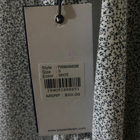 PDC PD&C Men's Button-Up Long  Sleeve Dress Shirt, Size Small Grey - Picture 5 of 6